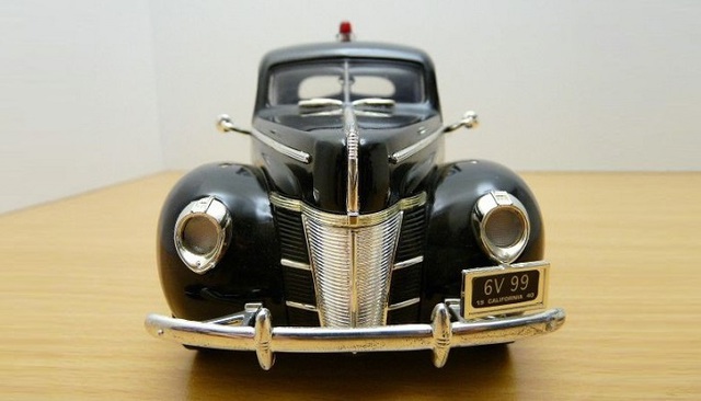 1940 Ford coupe police car #6