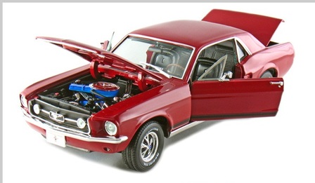 1967 Ford mustang coupe diecast #4